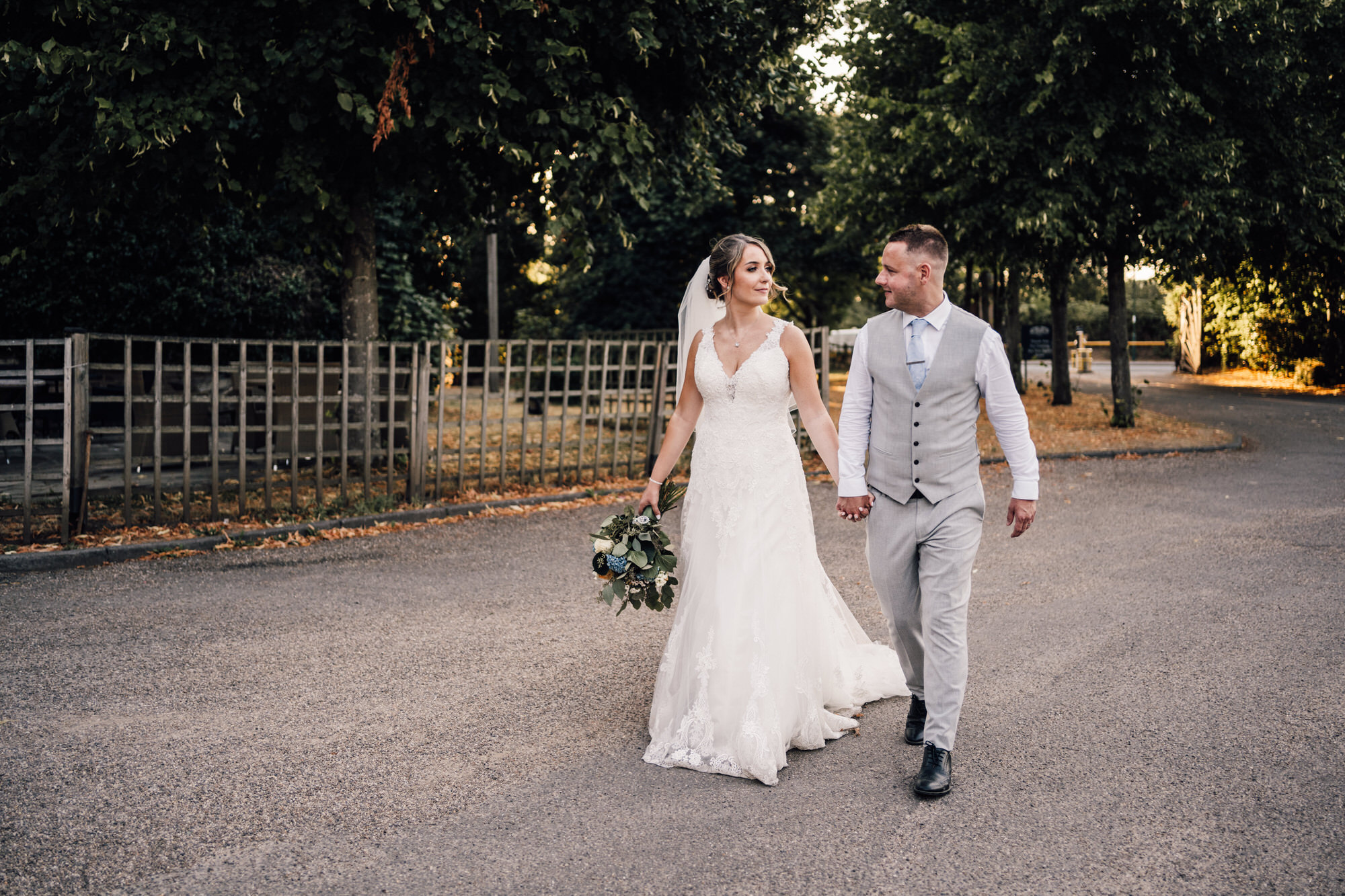 Colwick Hall bride and groom photos